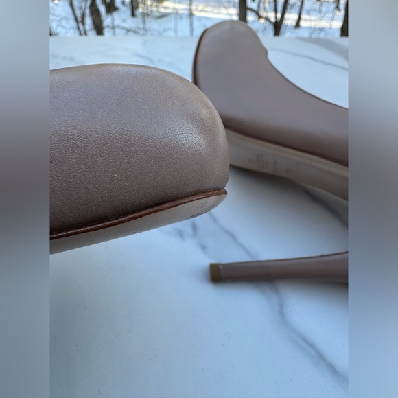 Valentino Garvani Embellished Platform Pump, Women's Nude Heels Crystal backs - Picture 12 of 12